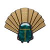 Erstwilder Brooches | The Heart Of Egypt Scarab Brooch