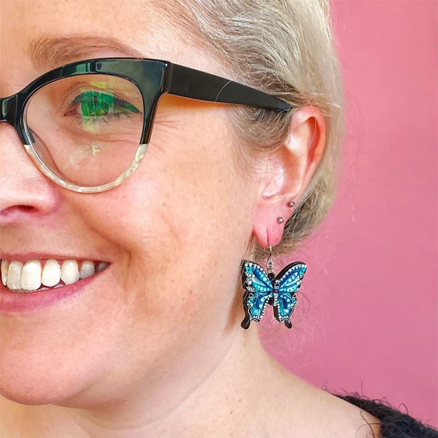 Erstwilder Earrings | The Butterfly 'Gunggamburra' Earrings