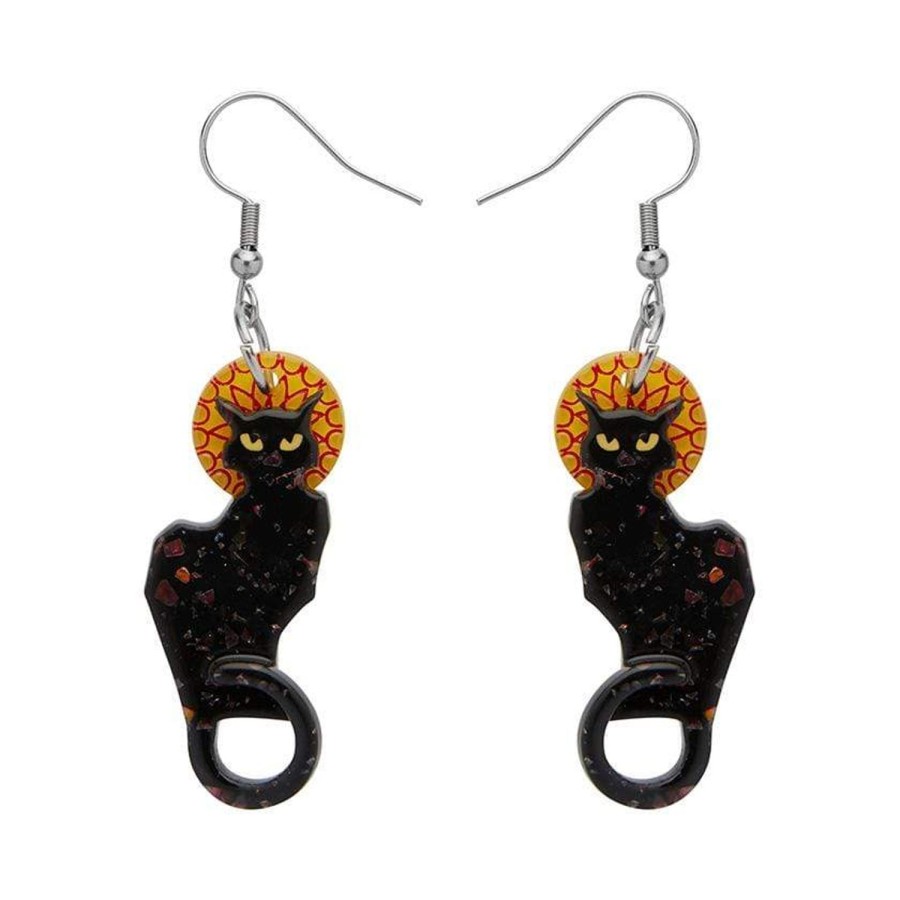 Erstwilder Earrings | Le Chat Noir Earrings