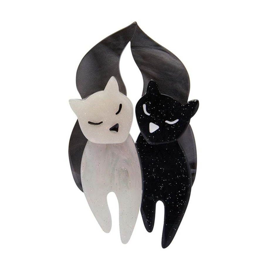 Erstwilder Brooches | The Lovecats Brooch