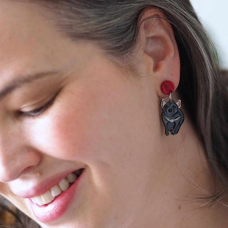 Erstwilder Earrings | A Devilish Christmas Earrings