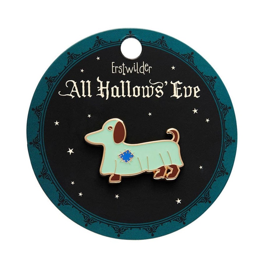 Erstwilder Enamel Pins | A Most Ghostly Pooch Enamel Pin