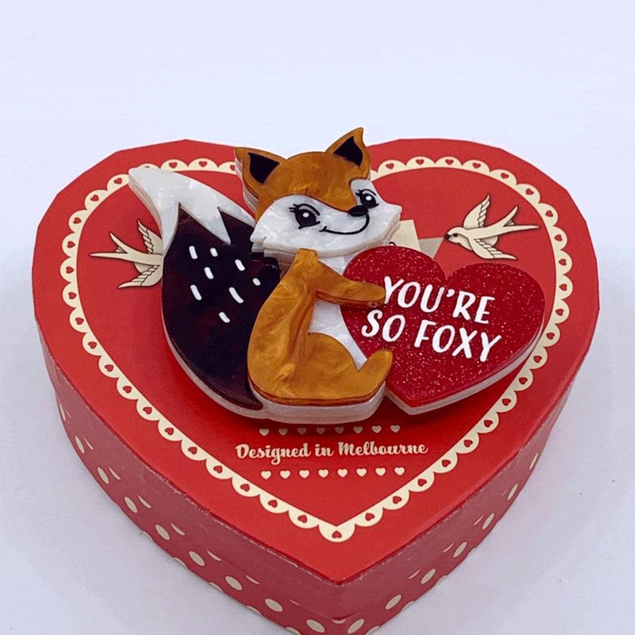 Erstwilder Brooches | You'Re So Foxy Brooch