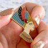 Erstwilder Enamel Pins | Lady Of Grace Nefertiti Enamel Pin