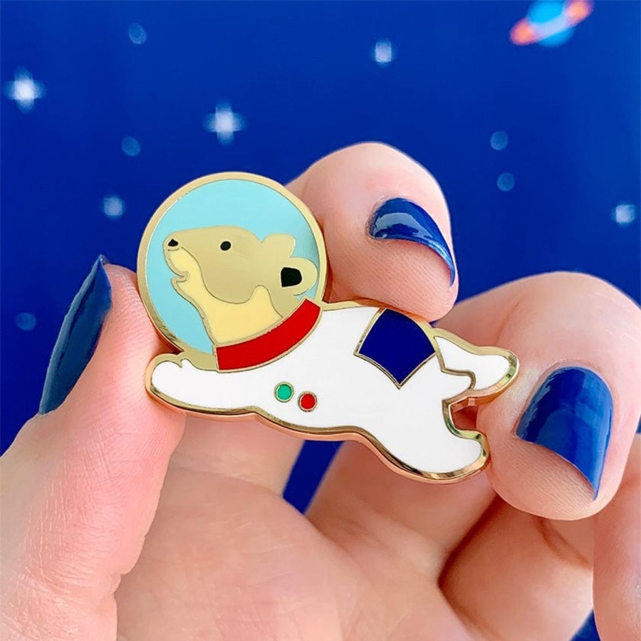 Erstwilder Enamel Pins | Stout-Hearted Spaceham Enamel Pin