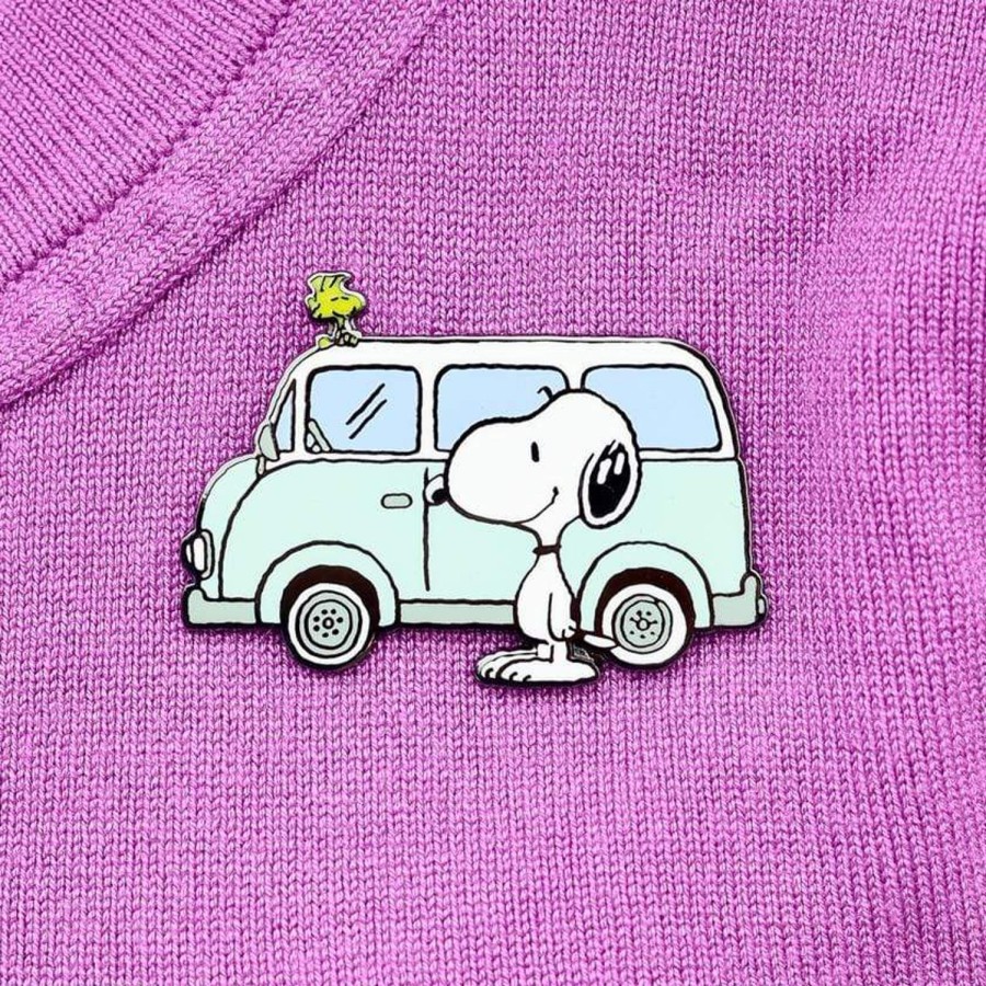 Erstwilder Enamel Pins | Snoopy On The Road Enamel Pin