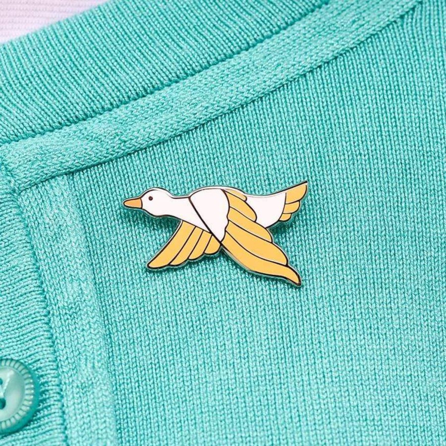 Erstwilder Enamel Pins | Dancing Duck Enamel Pin