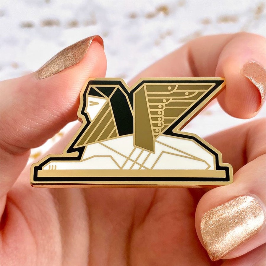 Erstwilder Enamel Pins | The Great Sphinx Enamel Pin