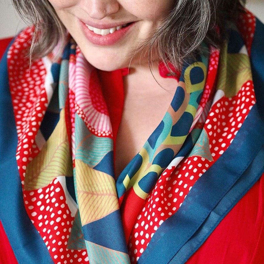 Erstwilder Scarves | Rosie Rosella Square Scarf