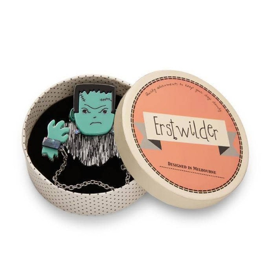 Erstwilder Brooches | A Boy Named Boris Brooch