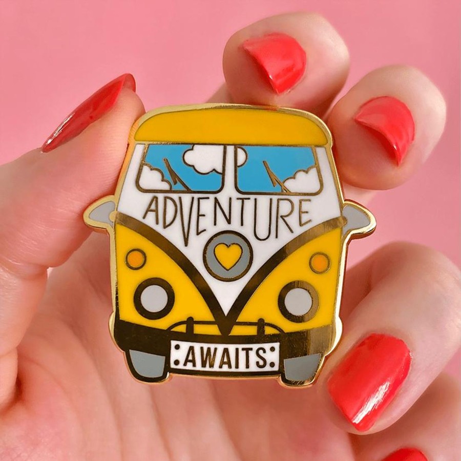 Erstwilder Enamel Pins | Adventure Awaits Enamel Pin