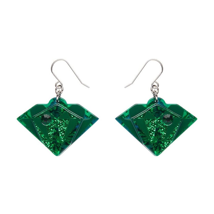 Erstwilder Earrings | Emerald Earrings