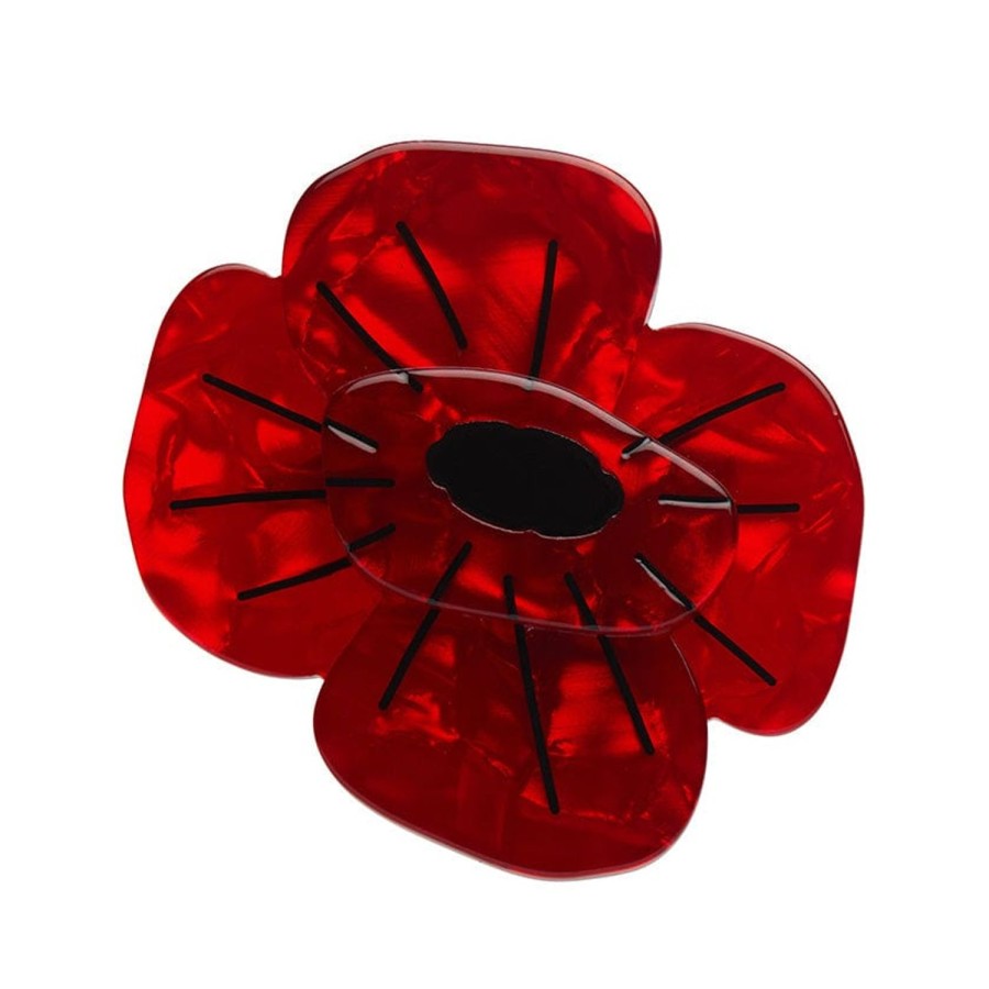 Erstwilder Brooches | Remembrance Poppy Brooch