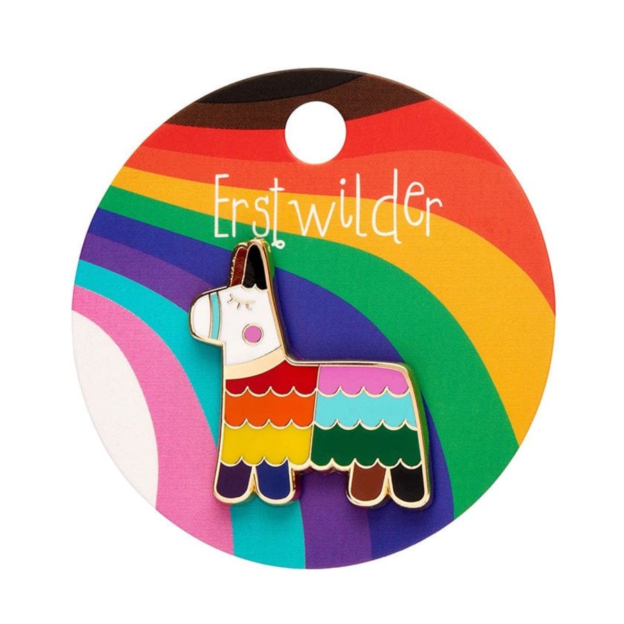 Erstwilder Enamel Pins | Viva Pride Pinata Enamel Pin