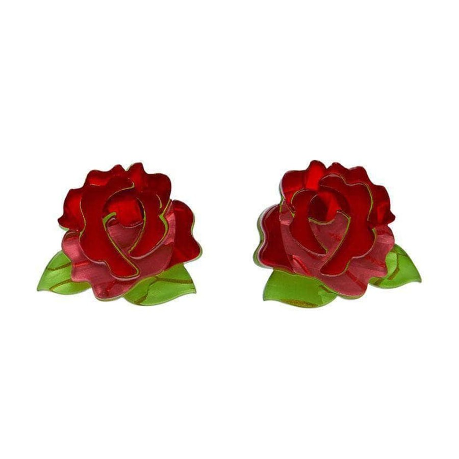 Erstwilder Earrings | Juliet'S Blooms Rose Earrings