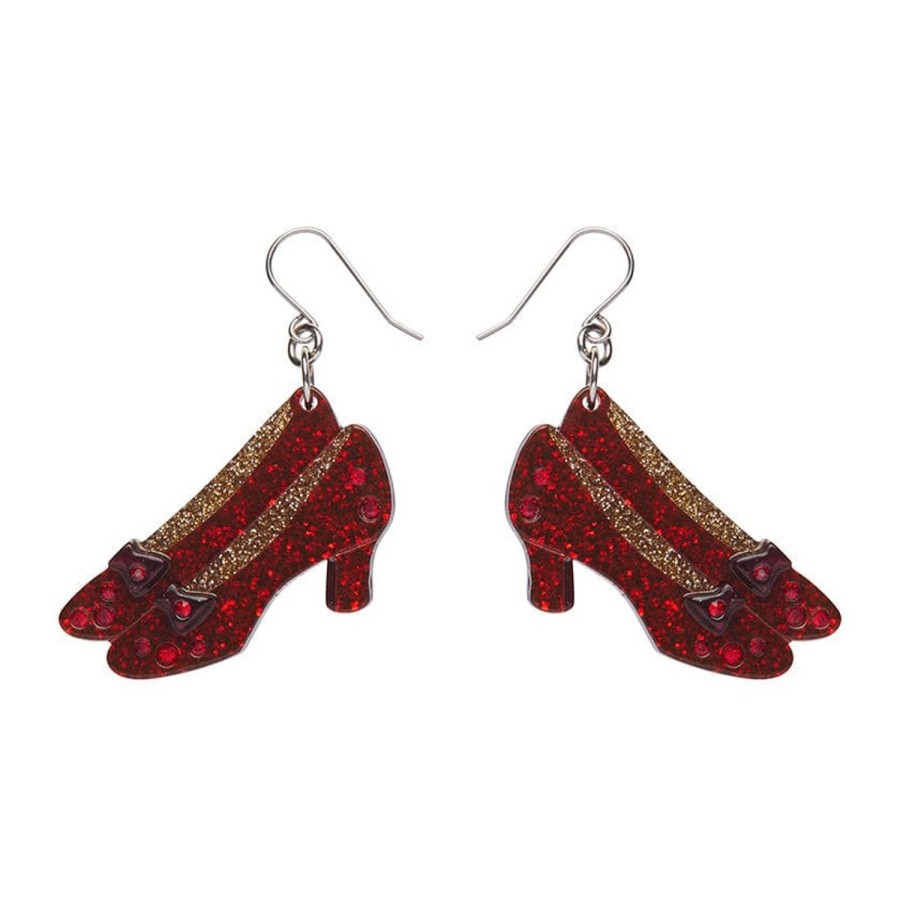 Erstwilder Earrings | Ruby Slippers Earrings