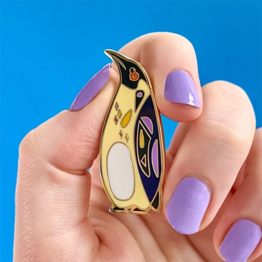 Erstwilder Enamel Pins | The Emboldened Emperor Penguin Enamel Pin