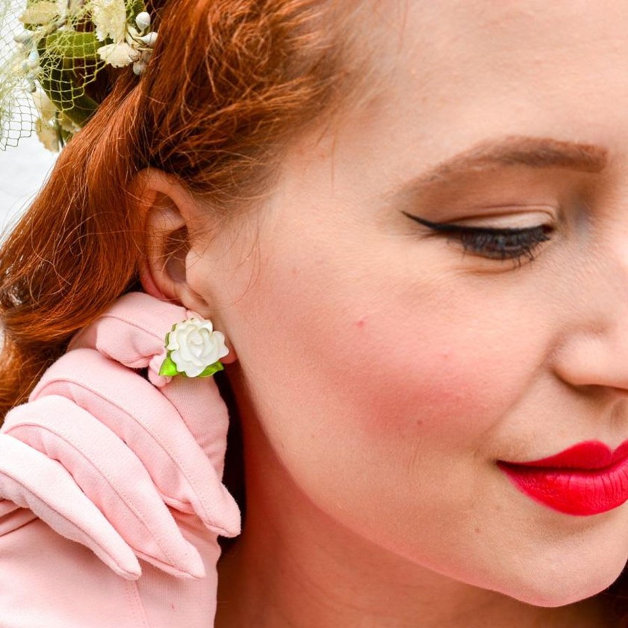 Erstwilder Earrings | Juliet'S Blooms Rose Earrings