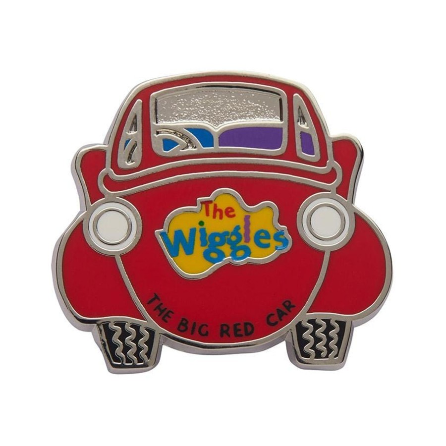 Erstwilder Enamel Pins | The Big Red Car Enamel Pin