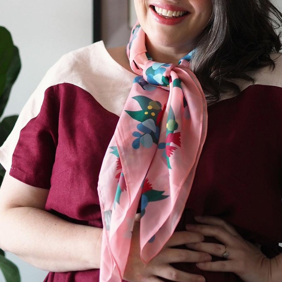 Erstwilder Scarves | No Christmas Fool Square Scarf