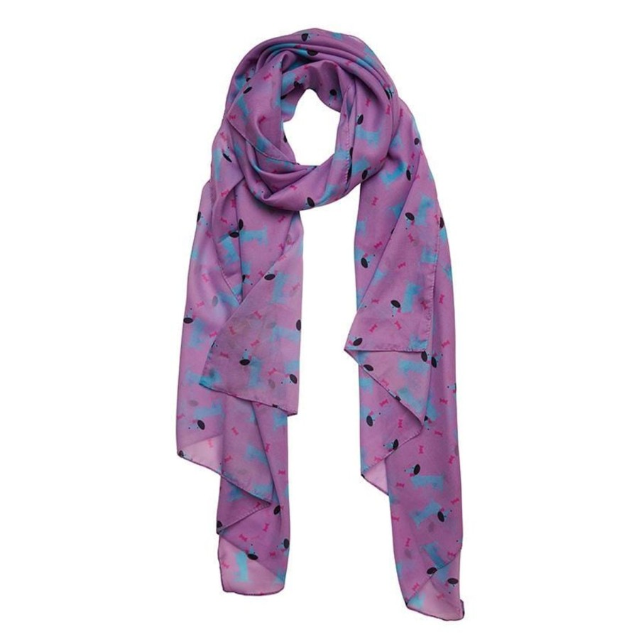 Erstwilder Scarves | Spiffy The Sausage Dog Large Neck Scarf