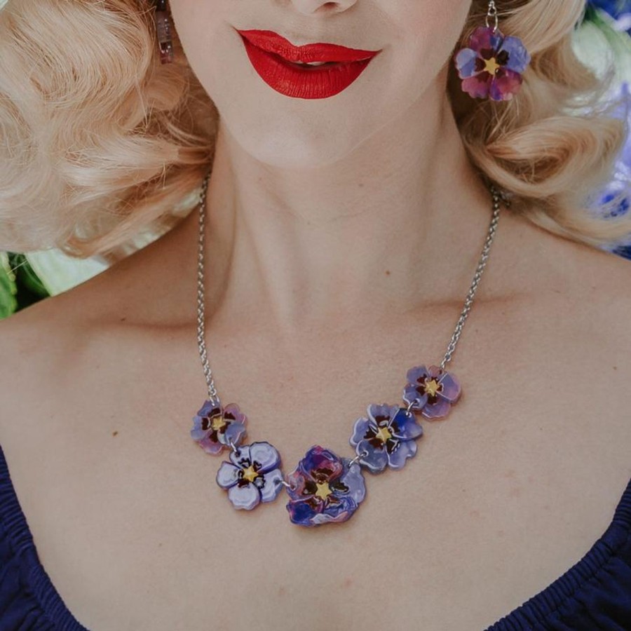 Erstwilder Necklaces | Purple Prose Necklace