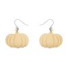 Erstwilder Essential Earrings | Pumpkin Mirror Drop Earrings - Gold