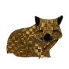 Erstwilder Brooches | Wary Warri Wombat Brooch