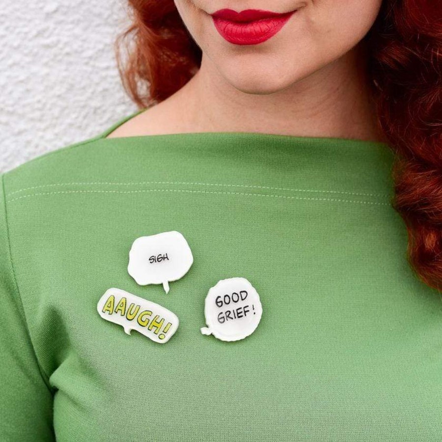 Erstwilder Brooches | Good Grief! Brooch Set