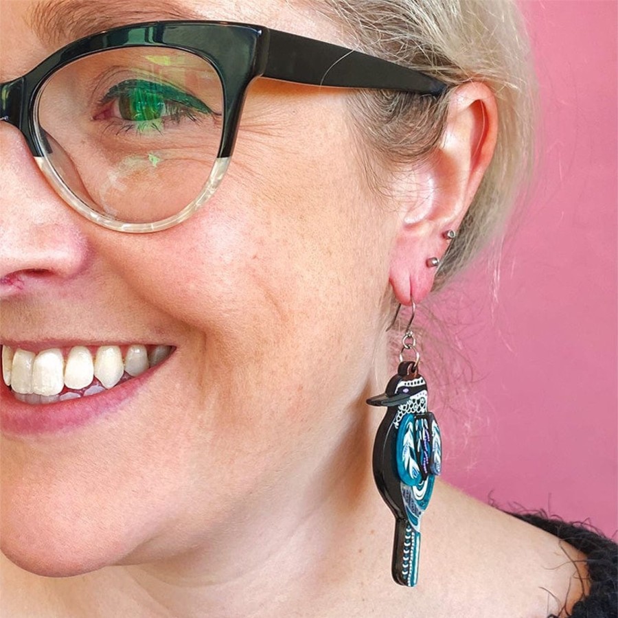 Erstwilder Earrings | The Kookaburra 'Gunggaga' Earrings