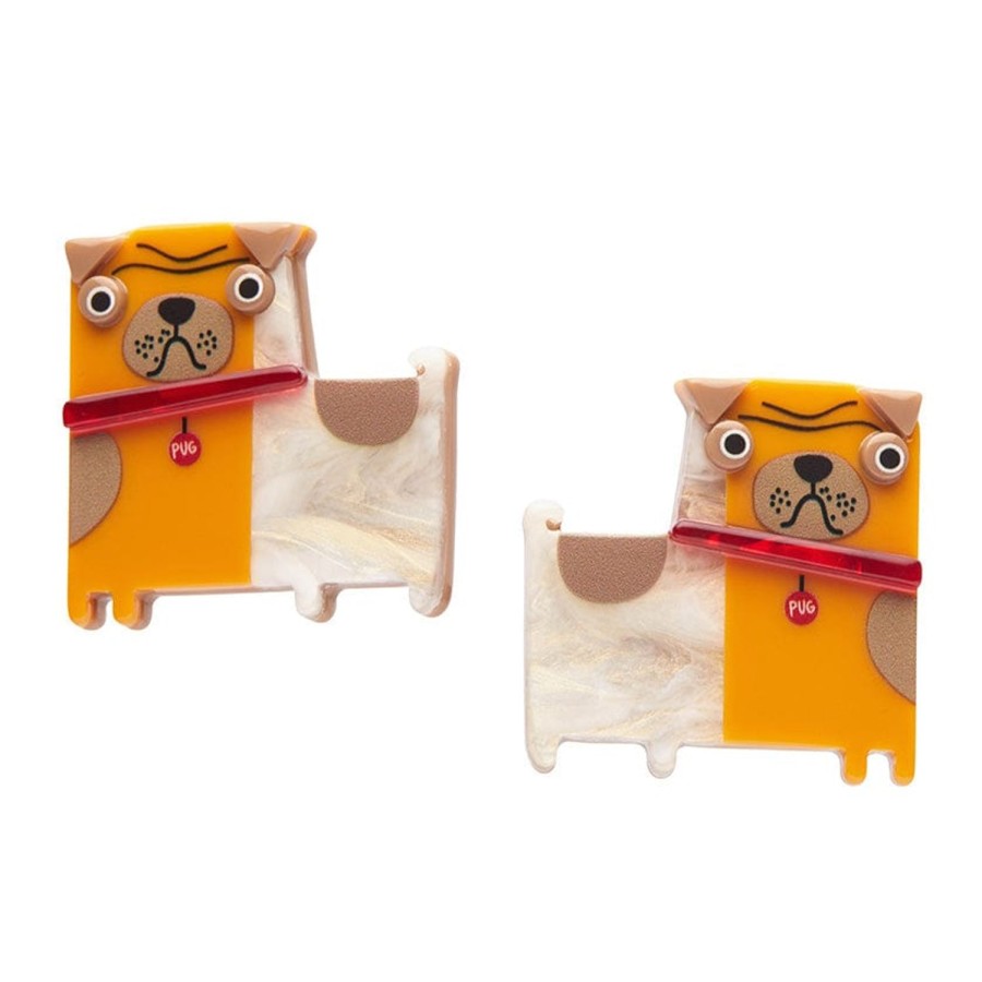 Erstwilder Hair Clips & Claws | Order Of The Pug Hair Clips Set - 2 Piece