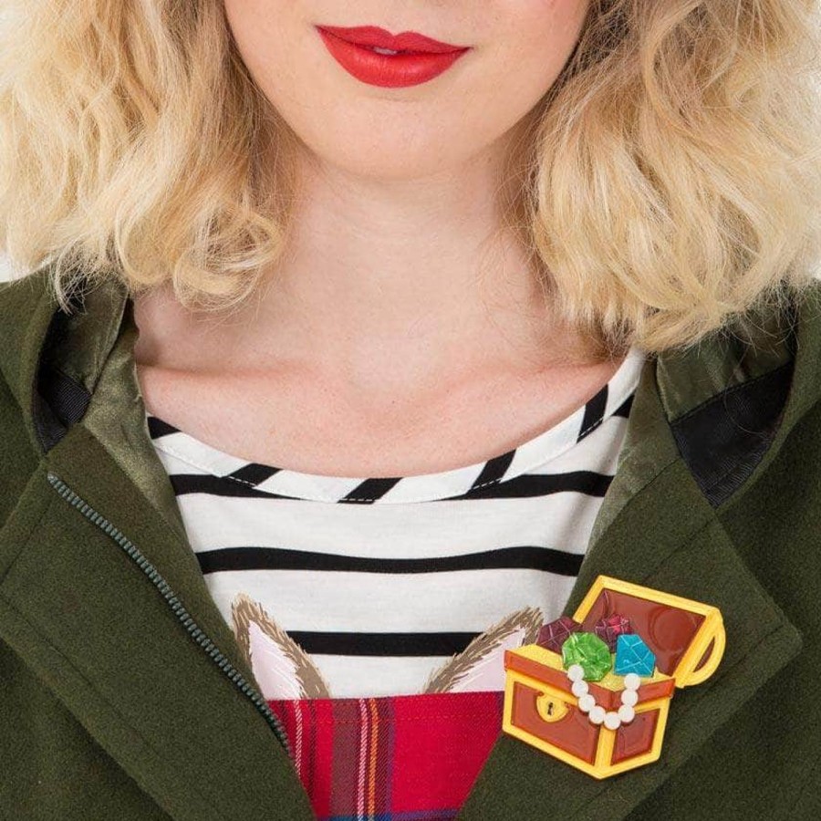 Erstwilder Brooches | Bootylicious Treasure Chest Brooch