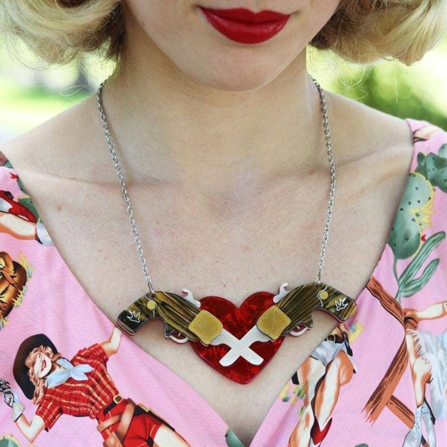 Erstwilder Necklaces | Holstered Love Necklace