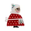 Erstwilder Brooches | Mrs. Clause Brooch