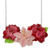 Erstwilder Necklaces | Tickled Pink Flower Necklace (Large)