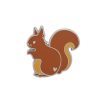 Erstwilder Enamel Pins | Scrupulous Squirrel Enamel Pin