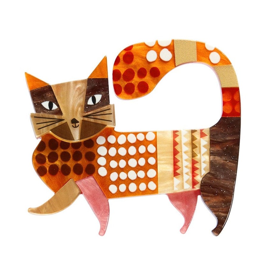 Erstwilder Brooches | A Cat Named Purr Brooch