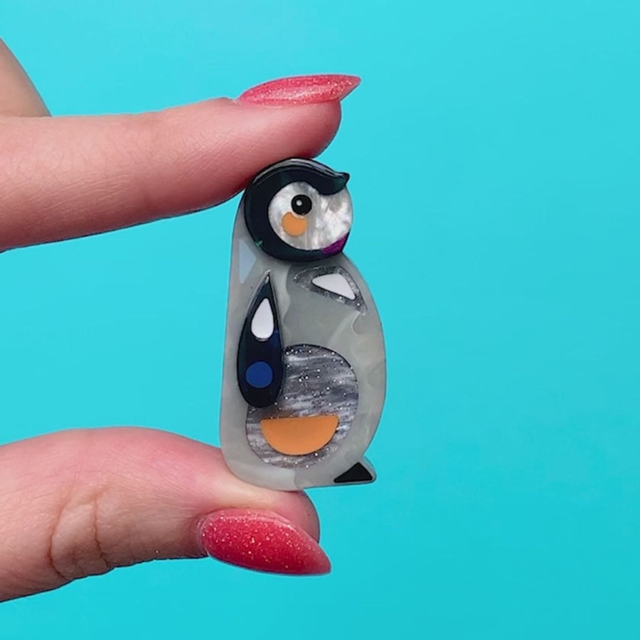 Erstwilder Brooches | The Promising Penguin Mini Brooch