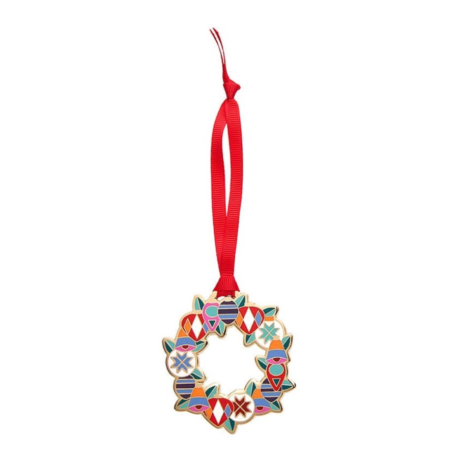 Erstwilder Tree Ornaments | A Jolly Christmas Enamel Tree Ornament