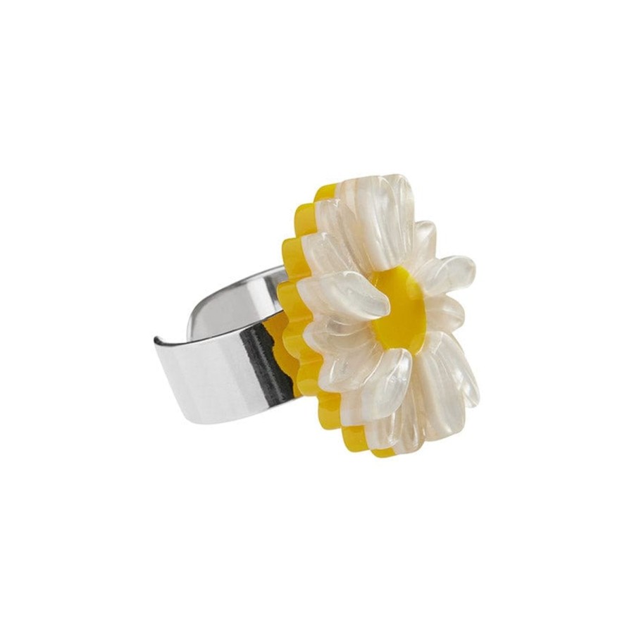 Erstwilder Rings | She Loves Me Daisy Statement Ring