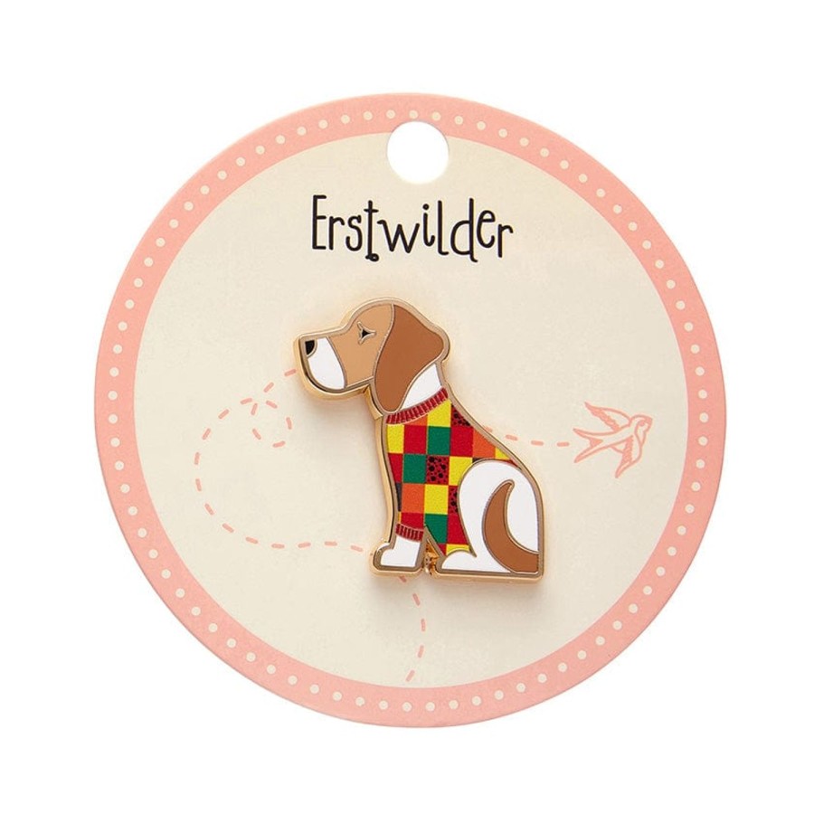 Erstwilder Enamel Pins | Beatrice Beagle Enamel Pin