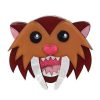 Erstwilder Brooches | Smilodon Smiles Sabre Tooth Tiger Brooch