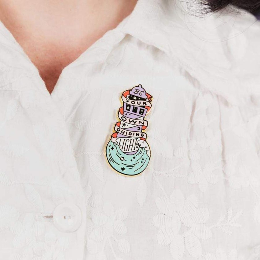 Erstwilder Enamel Pins | Be Your Own Guiding Light Enamel Pin