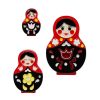 Erstwilder Brooches | Matryoshka Memories Toy Brooch Set