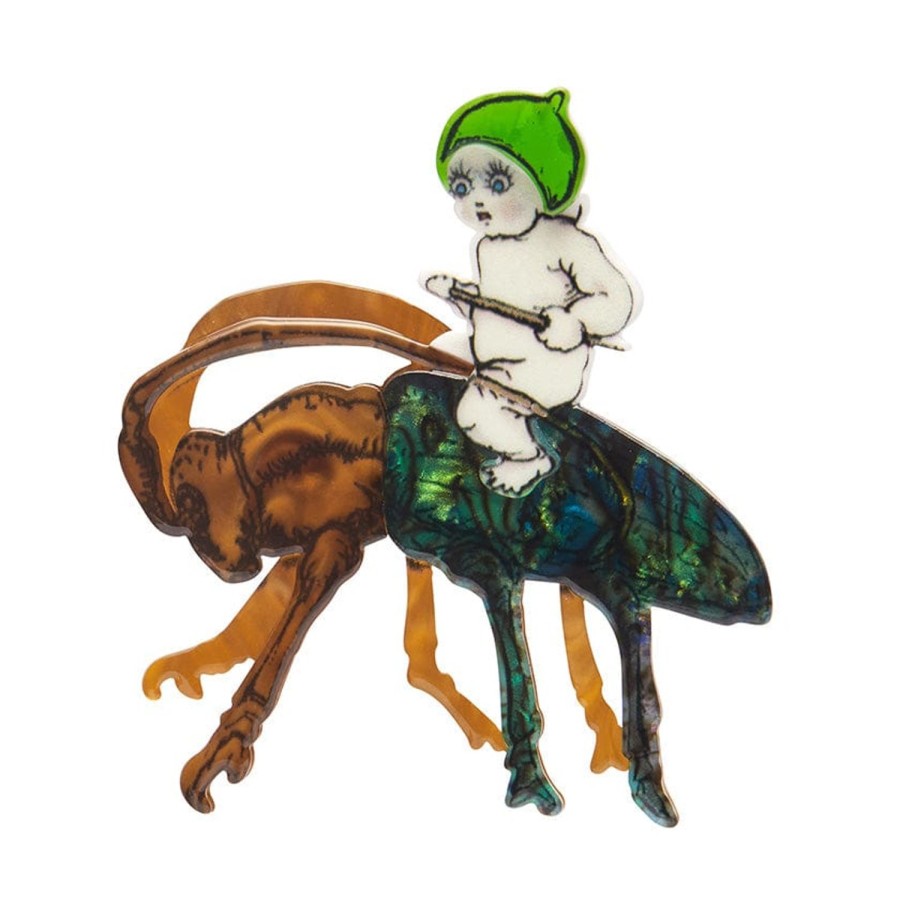 Erstwilder Brooches | Christmas Beetle Brooch