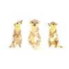 Erstwilder Brooches | Three'S A Manner Meerkat Brooch Set