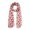 Erstwilder Scarves | La Croissant Large Neck Scarf - Pink