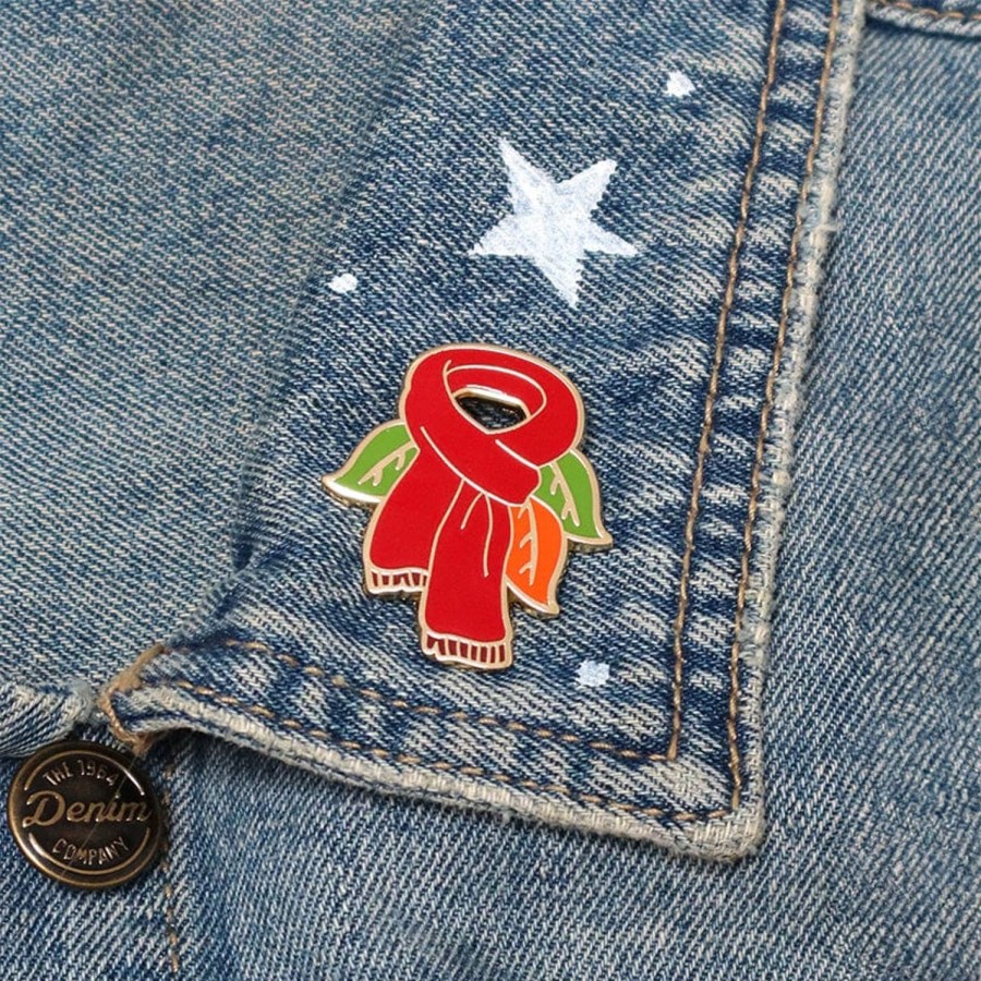 Erstwilder Enamel Pins | Scarf Souvenir Enamel Pin