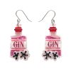 Erstwilder Earrings | Pink Gin Party Drop Earrings