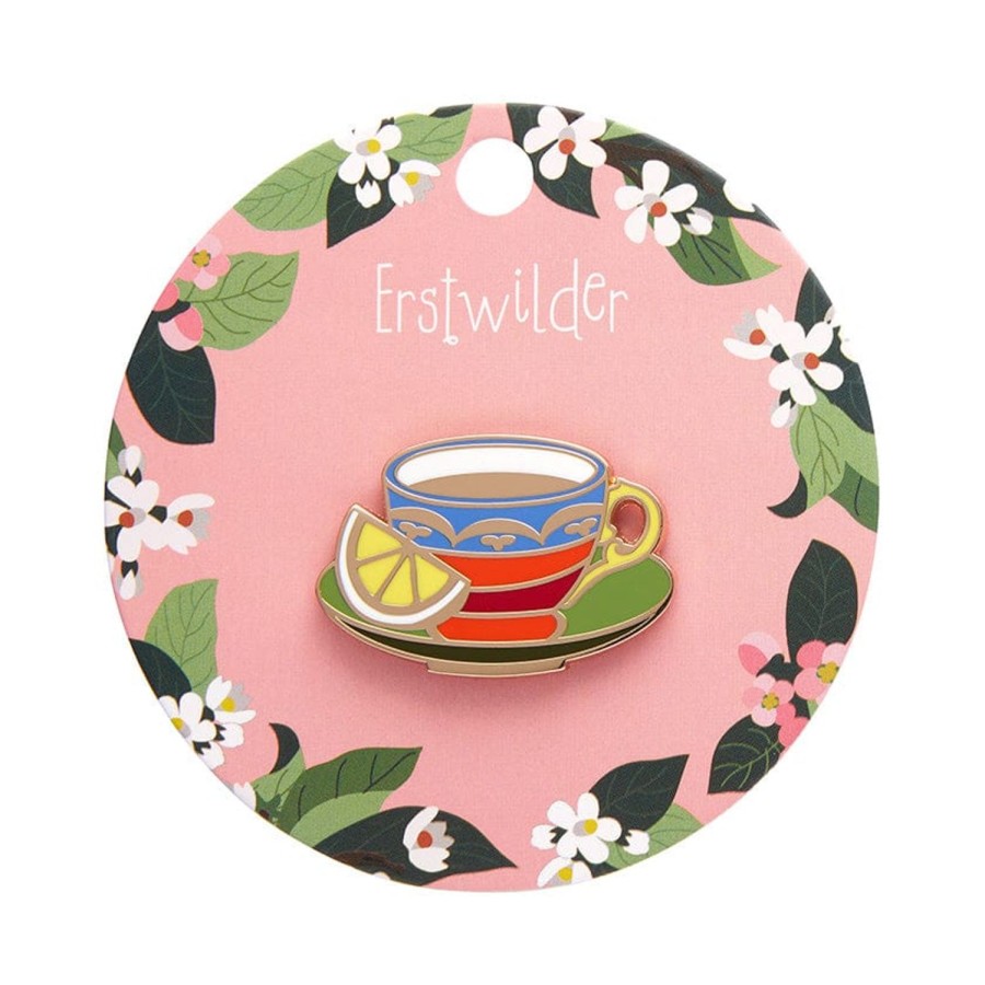 Erstwilder Enamel Pins | Cuppa Tea Enamel Pin